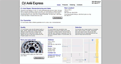 Desktop Screenshot of cvaxleexpress.com