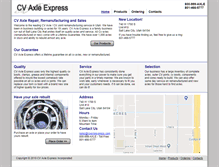 Tablet Screenshot of cvaxleexpress.com